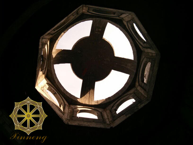 出口沙特10米直径彩色玻璃穹顶