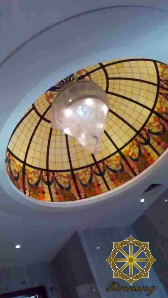 彩色玻璃穹顶