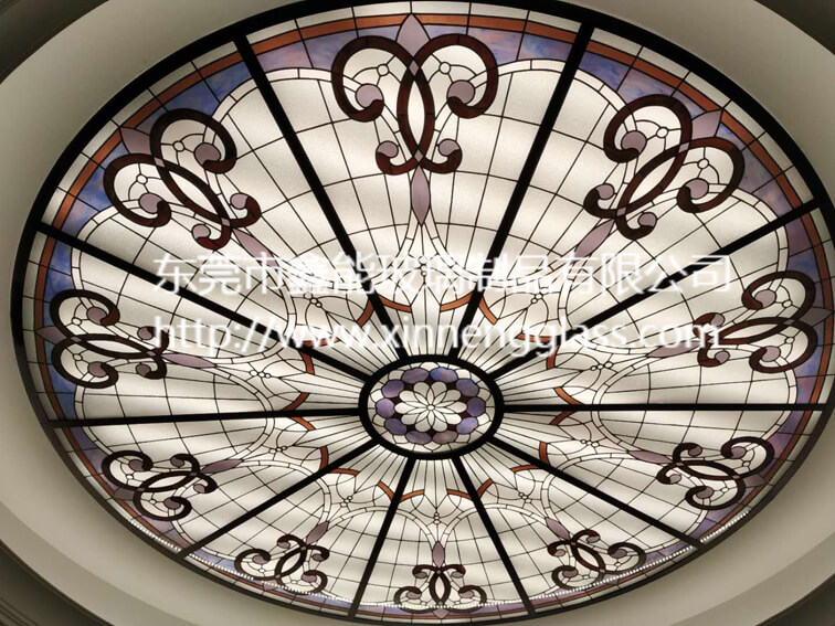 东莞厚街一号别墅客厅大顶