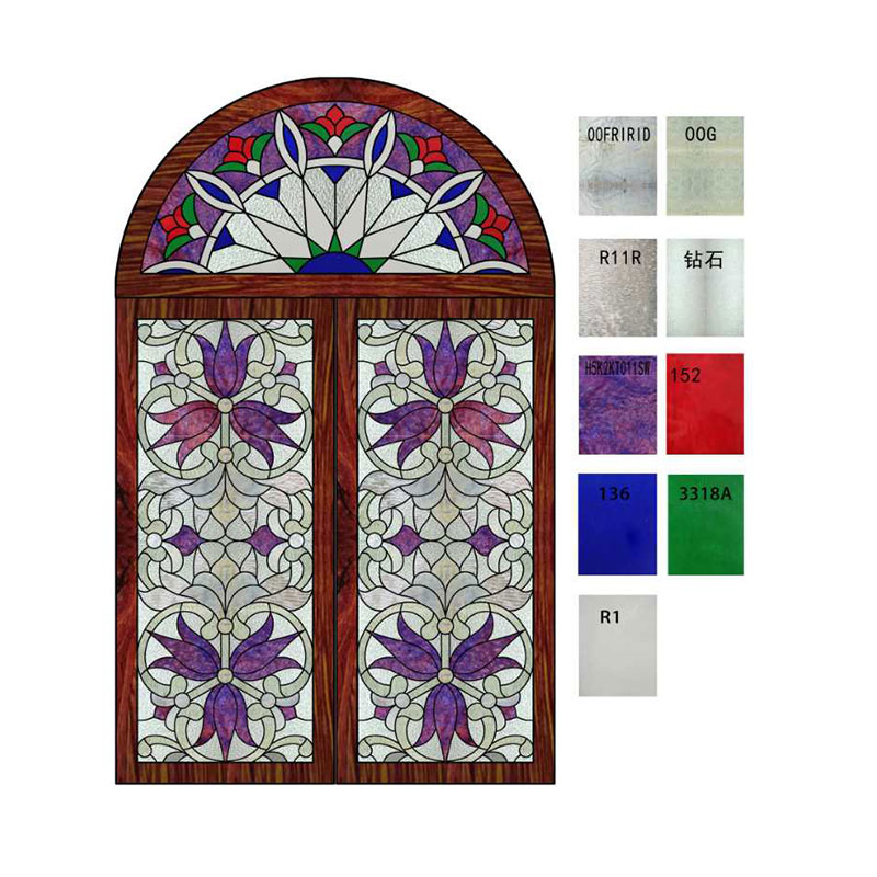 教堂彩绘玻璃穹顶