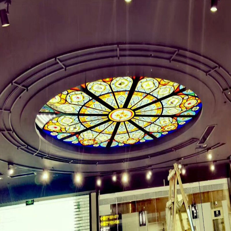 彩绘玻璃穹顶