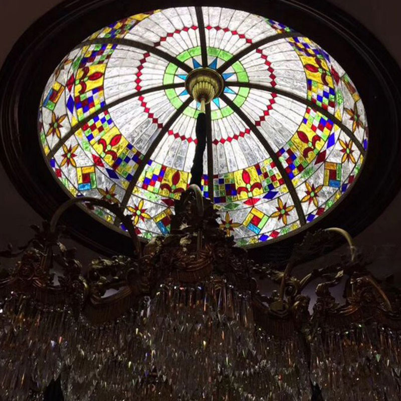 彩绘玻璃穹顶